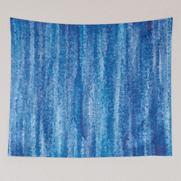 Item preview, Azure Blue Crystal Cave designed and sold by Alexandria Levin.