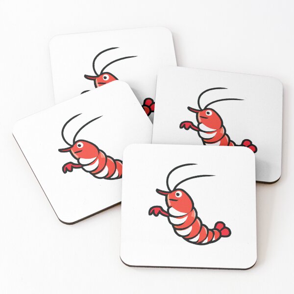 Item preview, Shrimp Cute Mascot designed and sold by spyduckz.