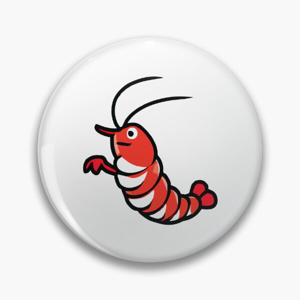 Item preview, Shrimp Cute Mascot designed and sold by spyduckz.
