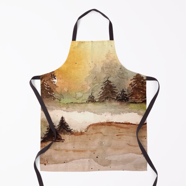 Artikelvorschau, Wald in Herbstfarben entworfen und verkauft von RockPaperArt.