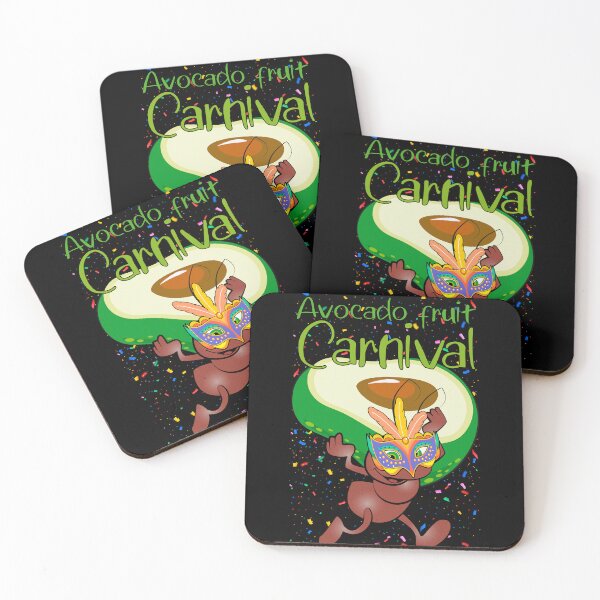 Item preview, Avocado and ant carnival designed and sold by WorkerAnts.
