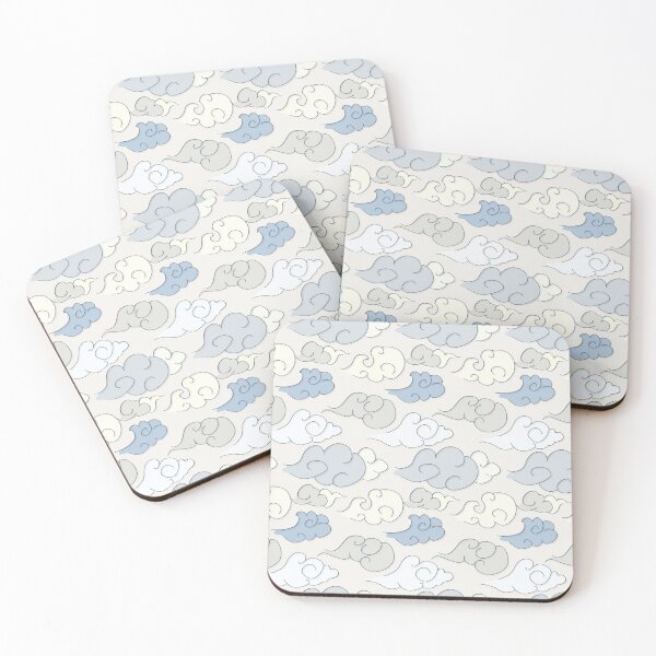 Item preview, Oriental Wind Clouds Blues Pattern designed and sold by ViewerEqualsPhoton.