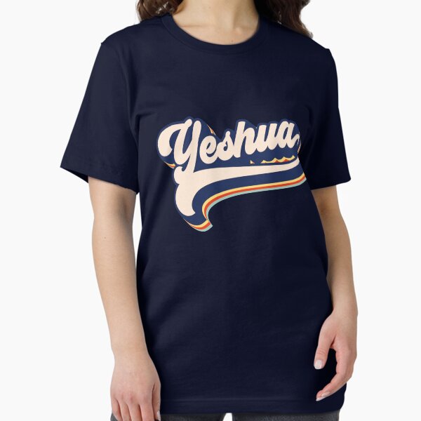 Item preview, Yeshua Jesus in Hebrew Christian Faith Peace Retro Yeshua Gear designed and sold by DynamicDesign.