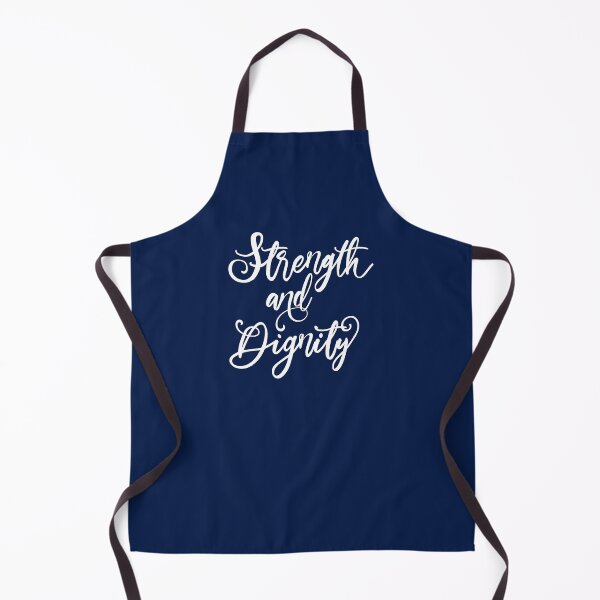 Item preview, Strength And Dignity - prv 31 - Blue designed and sold by amazingjoy.