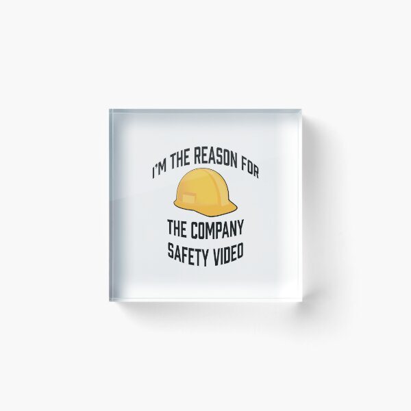Item preview, I'm the reason for the company safety video hardhat designed and sold by RossDillon.