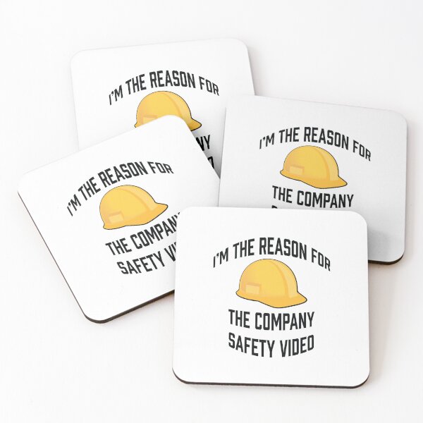 Item preview, I'm the reason for the company safety video hardhat designed and sold by RossDillon.