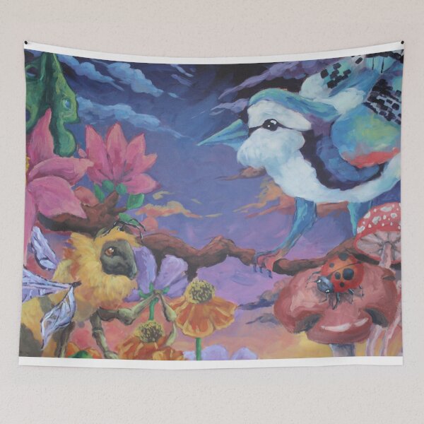 Item preview, The Bird, The Bee, The Ladybug designed and sold by CherryRosella.