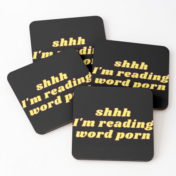 Item preview, shhh I'm reading word porn designed and sold by EmmasIrony.