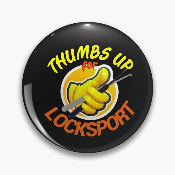 Item preview, Thumbs Up For Locksport Design With Text T Shirt designed and sold by RarefiedAir.