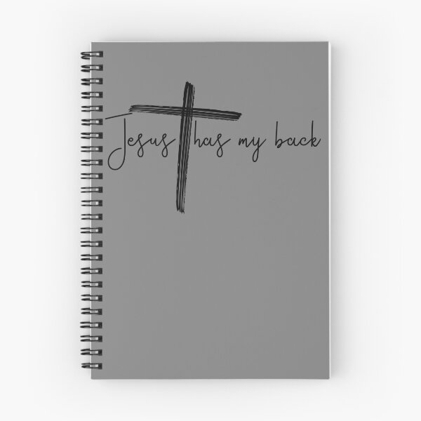 Item preview, Jesus Has My Back Cross Christian Faith Believer Jesus Gear designed and sold by DynamicDesign.