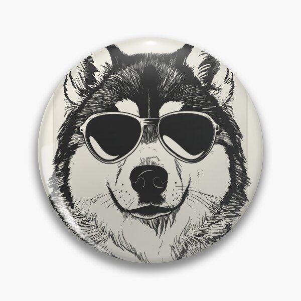 Aperçu de l'œuvre Alaskan Malamute Digital Sketch Drawing Illustration créée et vendue par rafaeltto.
