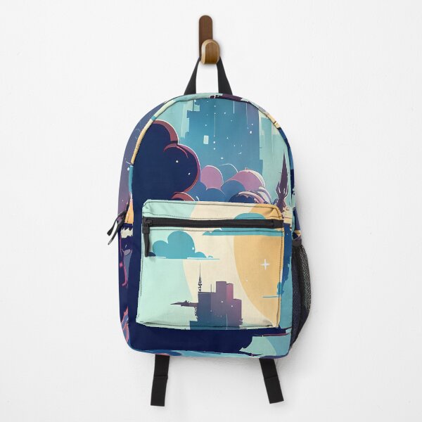 Item preview, The Arrival - Two Spaceships Touch Down on a Plankway in the Sky designed and sold by GalihDA.