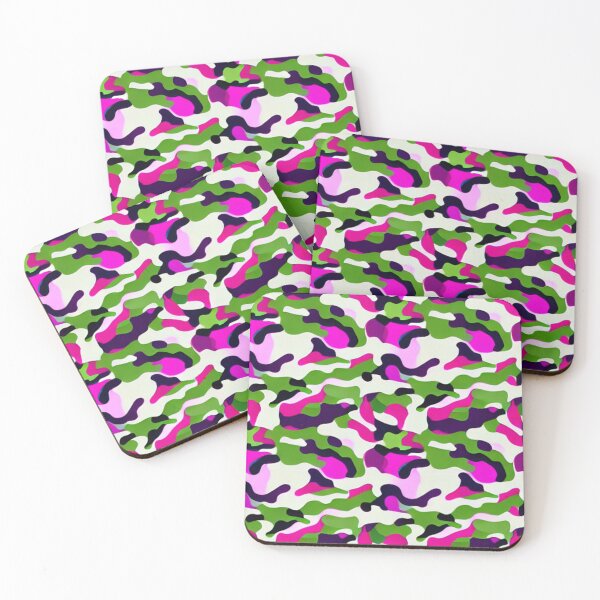 Item preview, Abstract Colorful Camouflage Pink and Green designed and sold by calibrit.