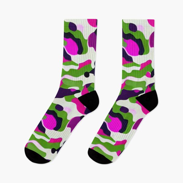 Item preview, Abstract Colorful Camouflage Pink and Green designed and sold by calibrit.