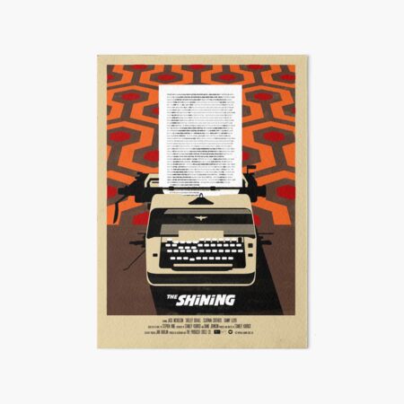The Shining - Reworked Art Board Print