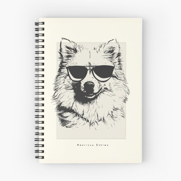 Item preview, American Eskimo Digital Sketch Drawing Illustration designed and sold by rafaeltto.