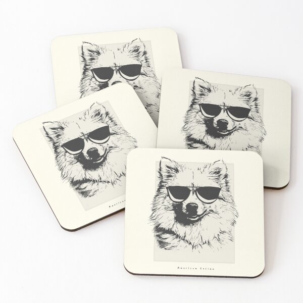 Item preview, American Eskimo Digital Sketch Drawing Illustration designed and sold by rafaeltto.