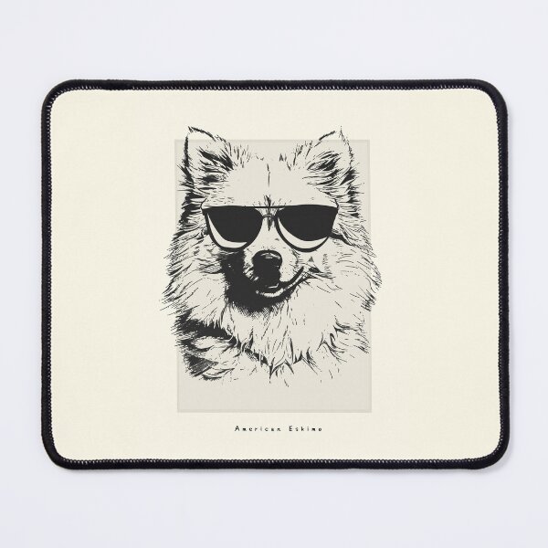 Item preview, American Eskimo Digital Sketch Drawing Illustration designed and sold by rafaeltto.