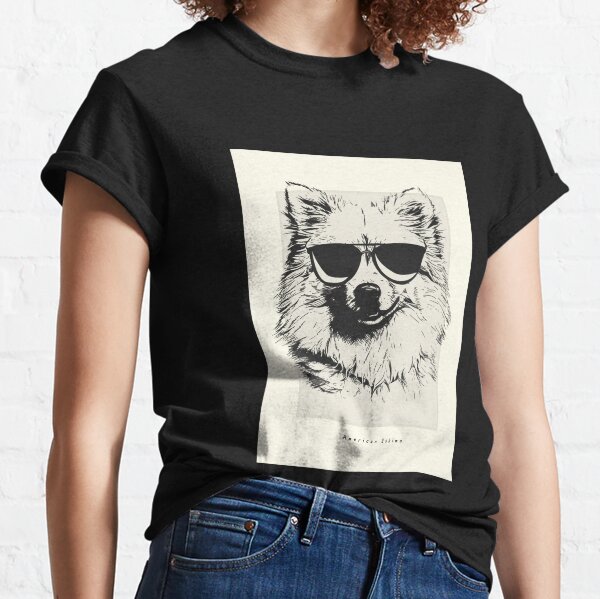 Item preview, American Eskimo Digital Sketch Drawing Illustration designed and sold by rafaeltto.