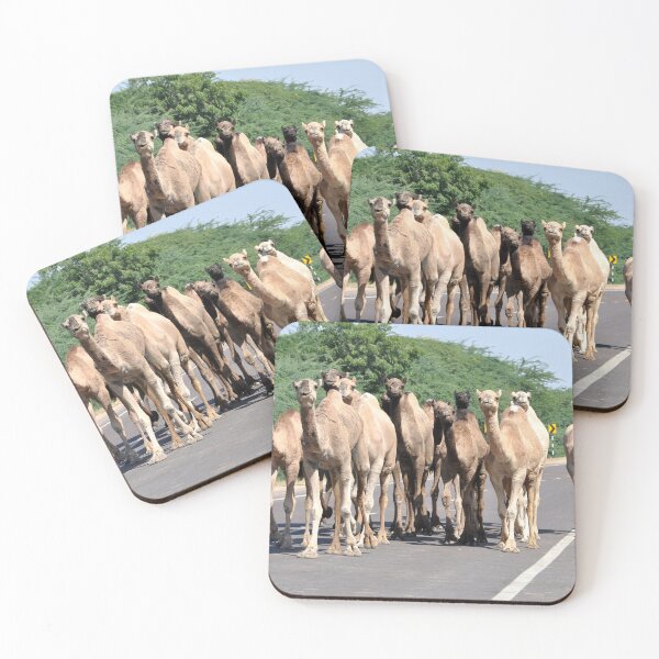 Item preview, India- camels on the road designed and sold by franck380.