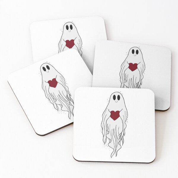 Item preview, Adorable Ghost with Heart designed and sold by CharlottesArtz.