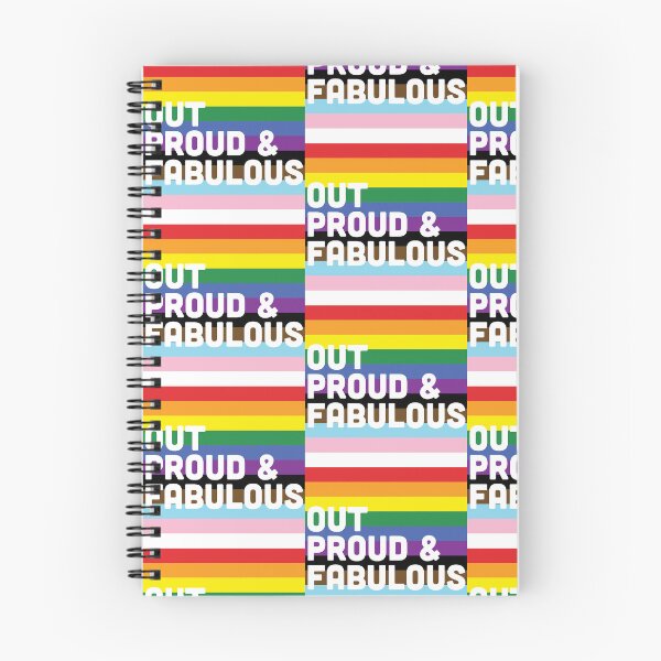 Item preview, Out, proud & fabulous | Progress flag colors designed and sold by Mattk270.