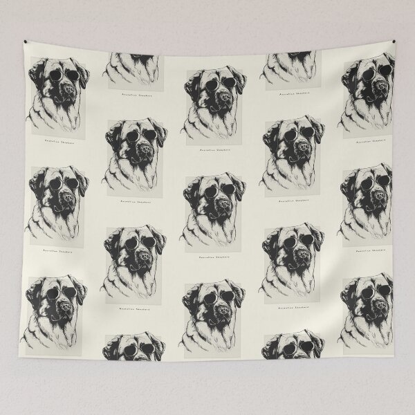Item preview, Anatolian Shepherd Digital Sketch Drawing Illustration designed and sold by rafaeltto.