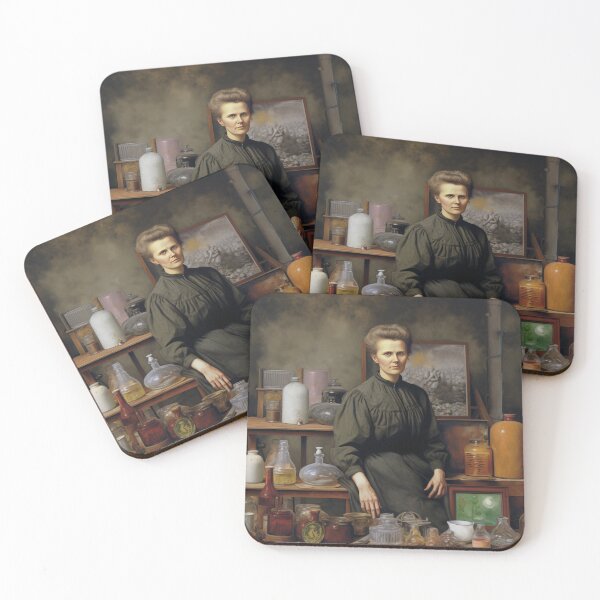 Item preview, Marie Curie's Legacy - Radioactivity Discoveries Painting designed and sold by CosmicScare10.