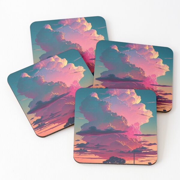 Item preview, Vaporwave Sunset #01 designed and sold by pixelfing.