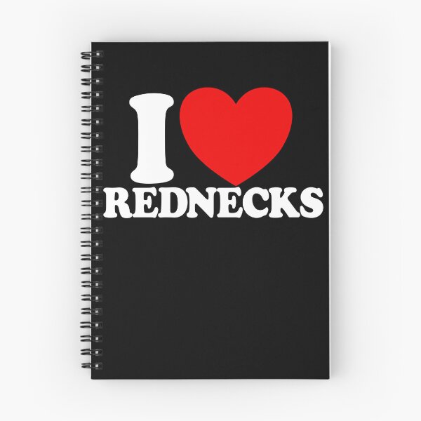 Item preview, I Love Rednecks Red Heart Southern I Love Rednecks Gear designed and sold by DynamicDesign.