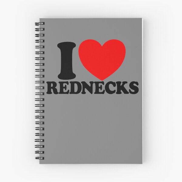 Item preview, I Love Rednecks Red Heart Southern I Love Rednecks Gear designed and sold by DynamicDesign.