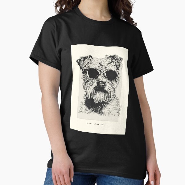 Item preview, Australian Terrier Digital Sketch Drawing Illustration designed and sold by rafaeltto.