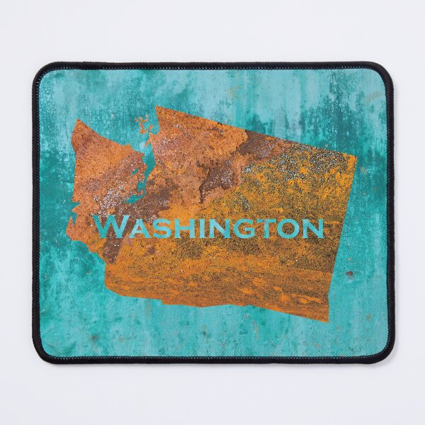 Item preview, Washington Rust on Teal designed and sold by Elisabeth Lucas.