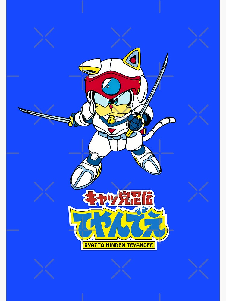 kotominnページ Kyatto Ninden Teyandee/ Samurai Pizza Cats logo/Speedy Ceviche
