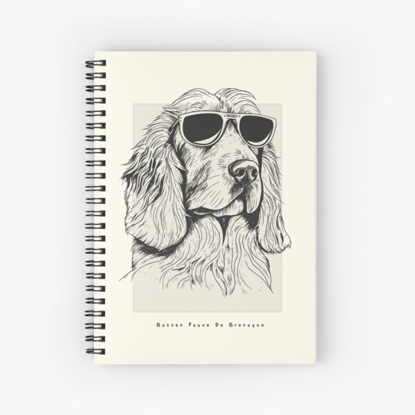 Aperçu de l'œuvre Basset Fauve De Bretagne Digital Sketch Drawing Illustration créée et vendue par rafaeltto.