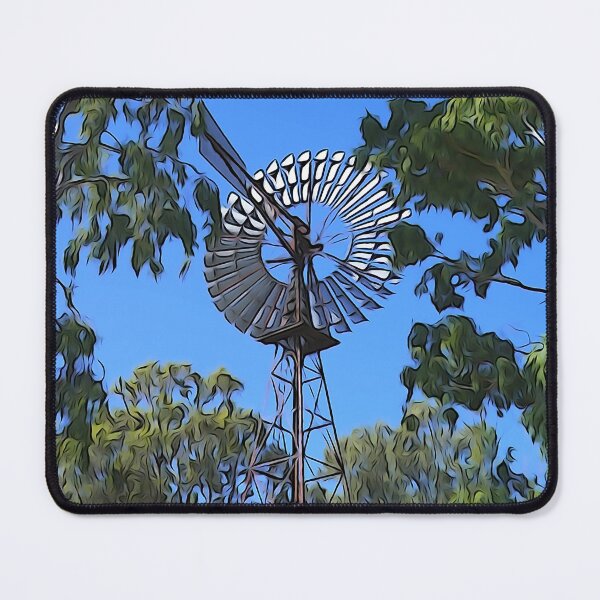 Item preview, Outback Windmill Amongst Trees designed and sold by Annalucia.