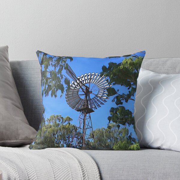 Item preview, Outback Windmill Amongst Trees designed and sold by Annalucia.