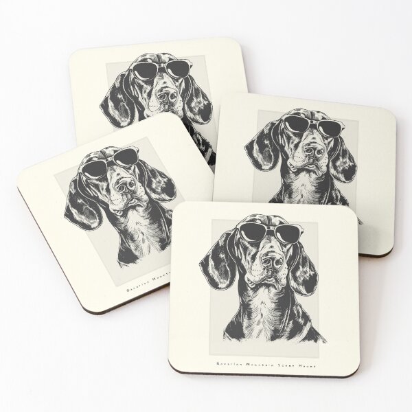 Item preview, Bavarian Mountain Scent Hound Digital Sketch Drawing Illustration designed and sold by rafaeltto.
