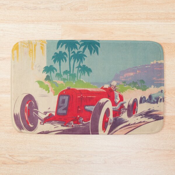 Artikelvorschau, Monaco Grand Prix Vintage Poster entworfen und verkauft von vintagevivian.