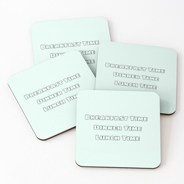 Item preview, Breakfast, Lunch, & Dinner Time Sticker Magnet Design designed and sold by Saritas Boutique Shop.