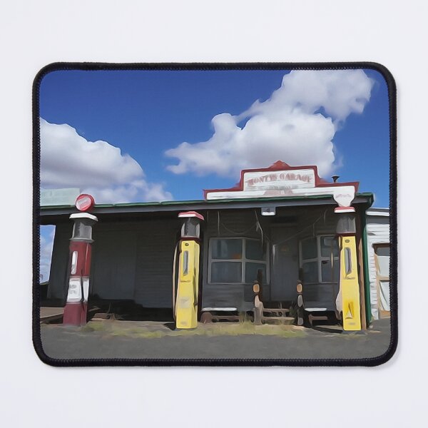 Item preview, Vintage Petrol Station Illustration designed and sold by Annalucia.