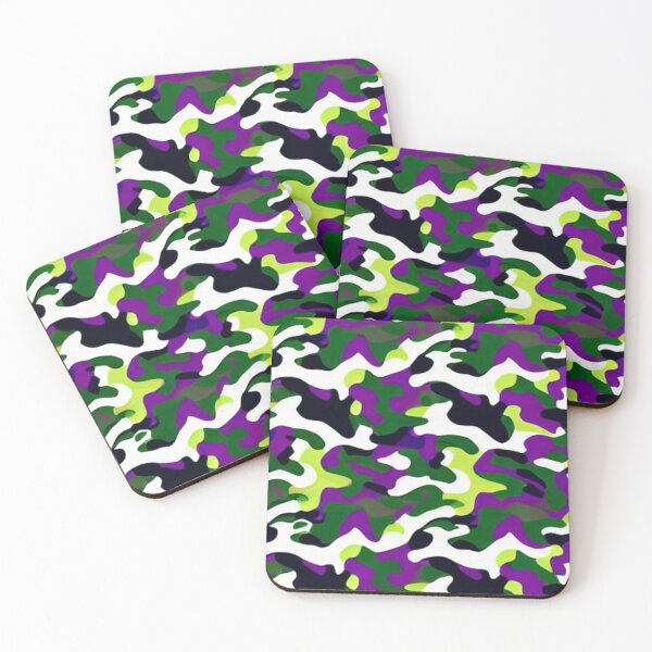Item preview, Abstract Colorful Camouflage Purple and Green designed and sold by calibrit.