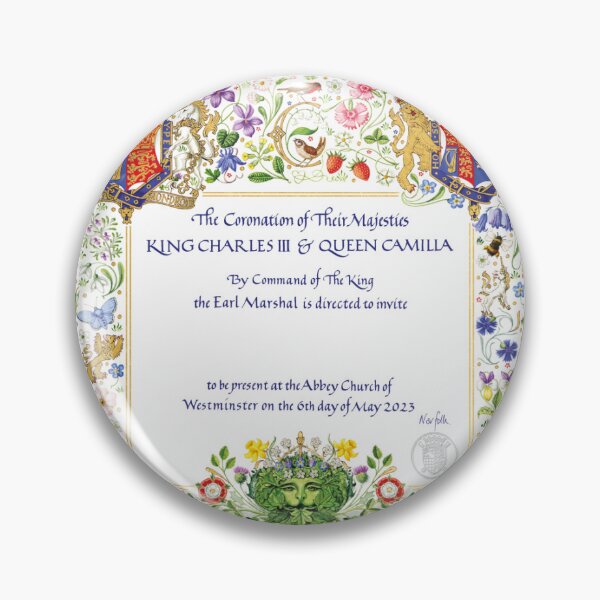 Item preview, The Coronation Invitation designed and sold by ArtCounts.