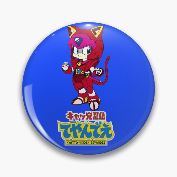 Item preview, Kyatto Ninden Teyandee/ Samurai Pizza Cats logo/Polly Esther /Pururun / キャッ党忍伝てやんでえ designed and sold by JCBA.