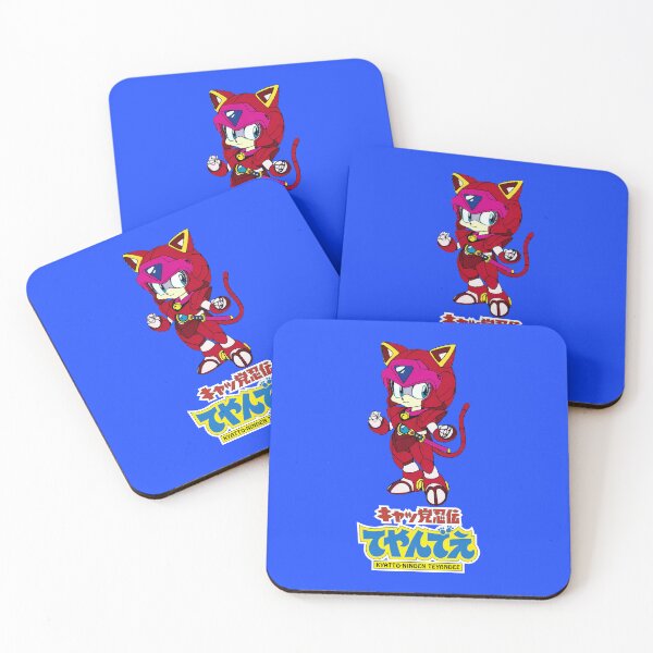 Item preview, Kyatto Ninden Teyandee/ Samurai Pizza Cats logo/Polly Esther /Pururun / キャッ党忍伝てやんでえ designed and sold by JCBA.