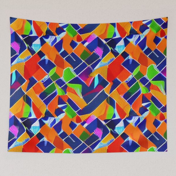 Item preview, Abstract Colorful Chaos designed and sold by calibrit.