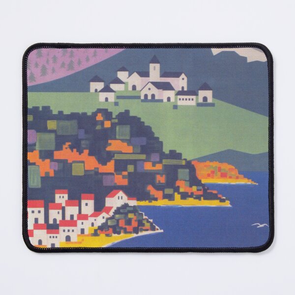 Item preview, Girona Spain Vintage Travel Poster designed and sold by vintagevivian.