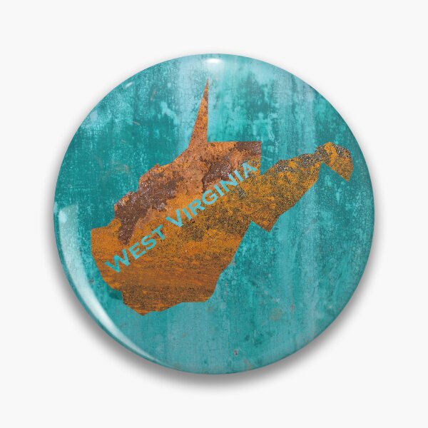 Item preview, West Virginia Rust on Teal designed and sold by Elisabeth Lucas.