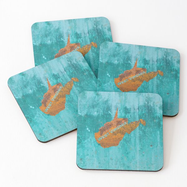Item preview, West Virginia Rust on Teal designed and sold by Elisabeth Lucas.