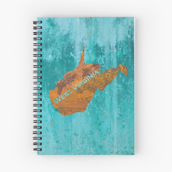 Item preview, West Virginia Rust on Teal designed and sold by Elisabeth Lucas.